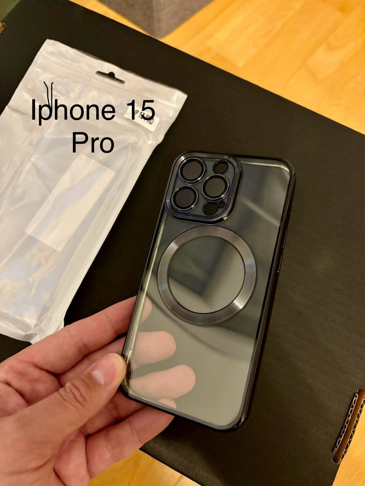 Huse  Iphone 15 Pro / Pro Max prindere magnetica