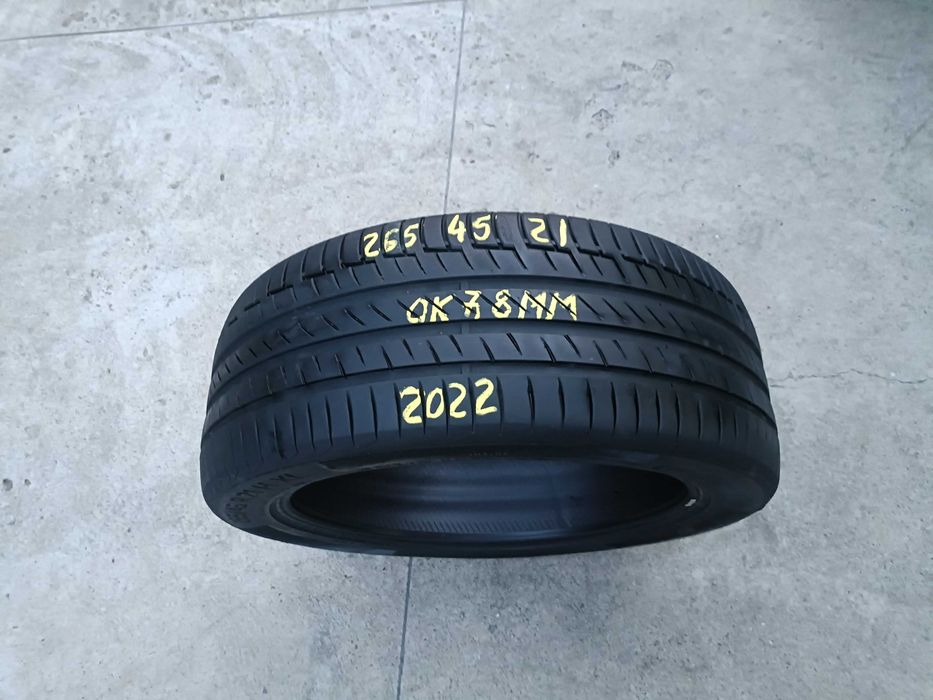 O anvelopa vara 265 45 21 Continental PremiumContact 6 cu 7,8 mm 2022
