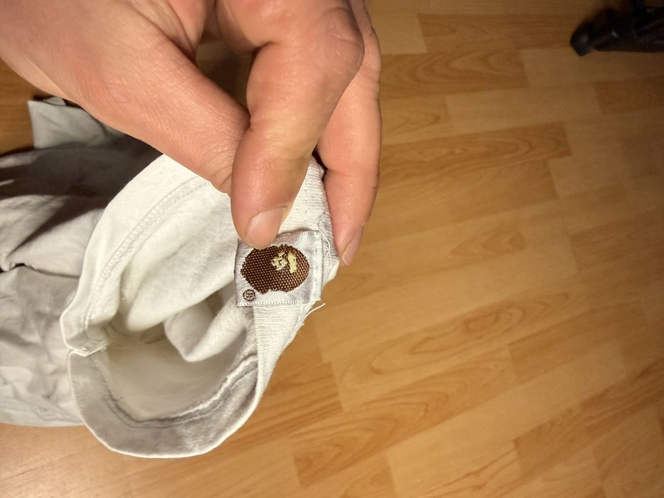 Bape Bathing Ape tee glow in the dark