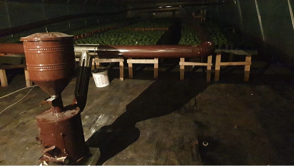 Soba peleti solar rasad sera incalzit hala locuinta.