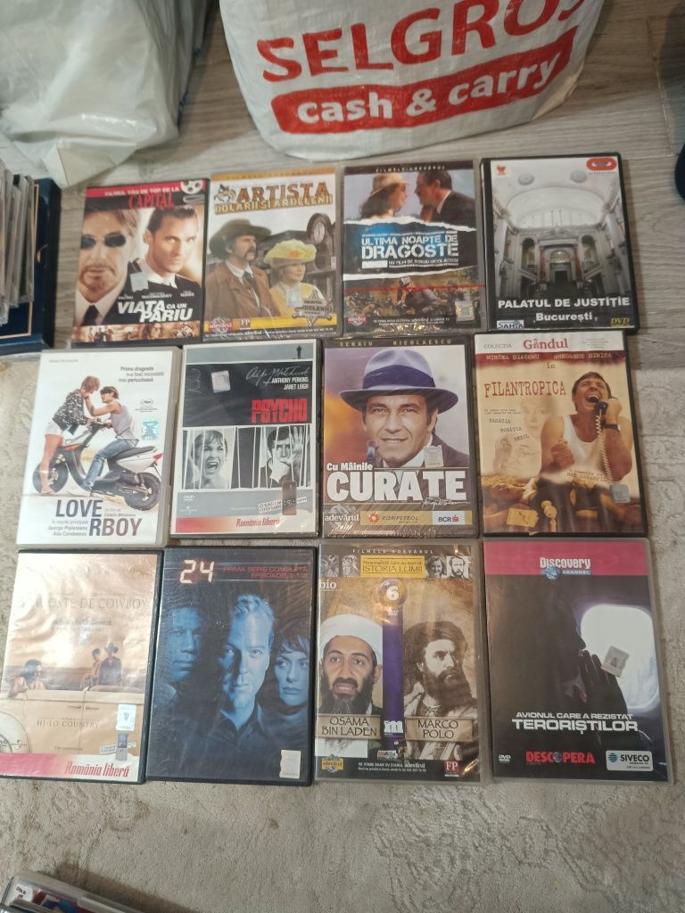 Lot cd-uri muzica/filme colecție