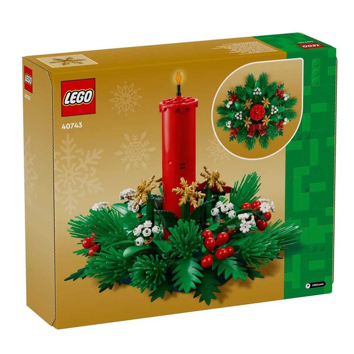 Lego 40743 Iconic Новогоднее украшение для стола