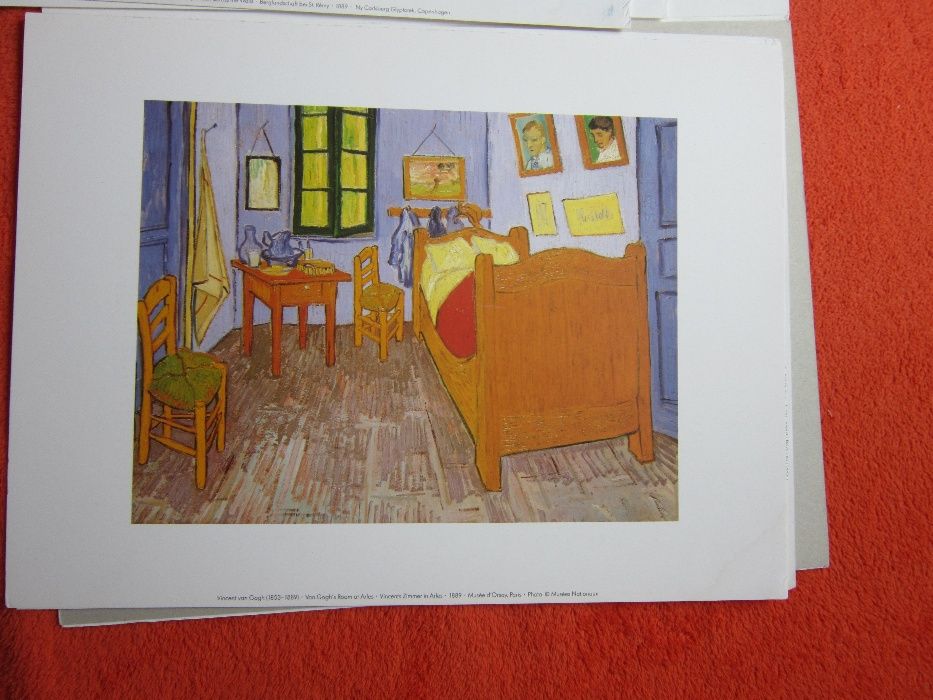cadou inedit si rar Vincent van Gogh 5 bucati  Germania 1990