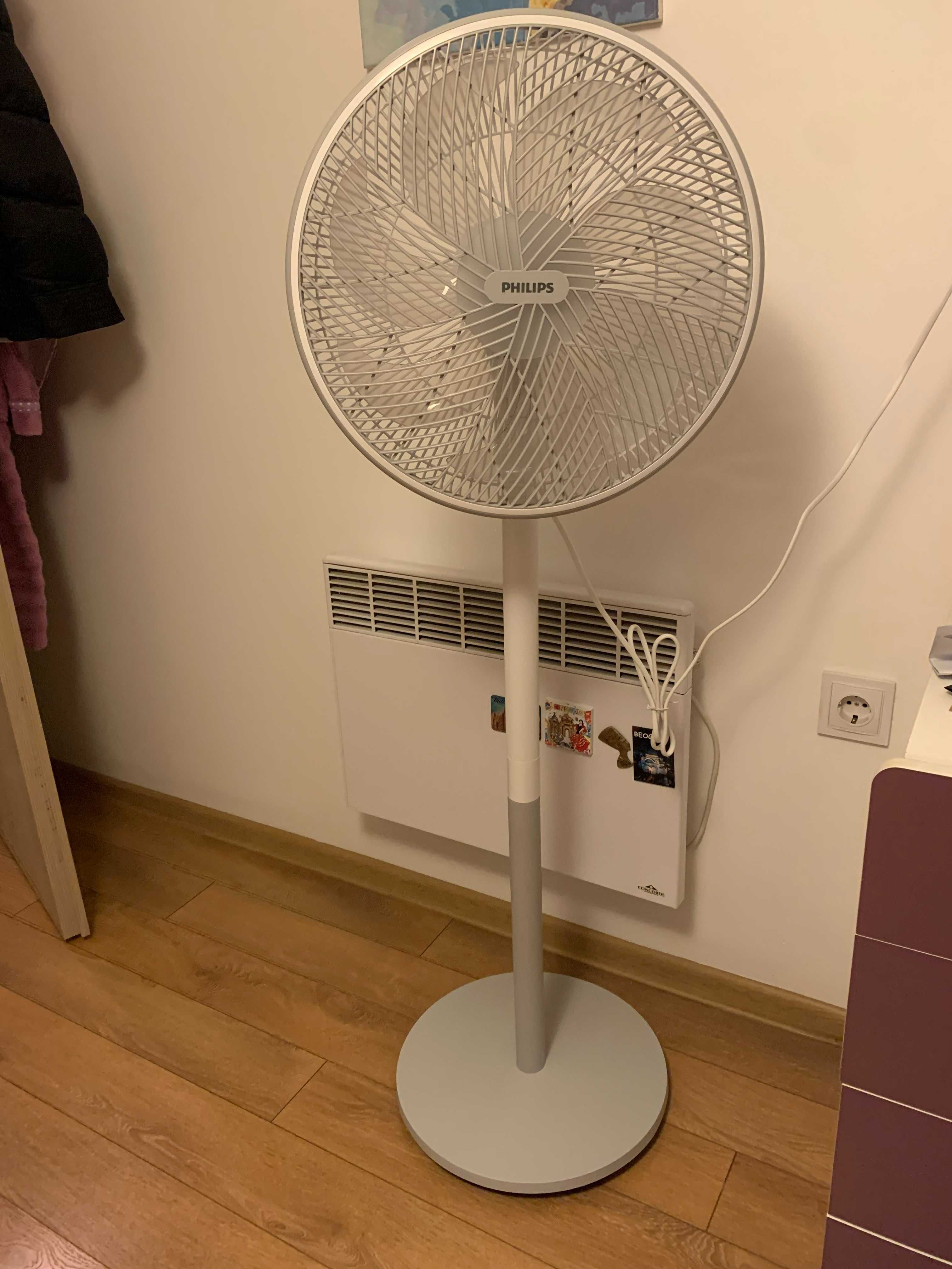 Вентилатор PHILIPS CX2550/00 45.0 W, 19 dB, таймер, бял