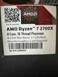 Procesor ryzen7 2700x