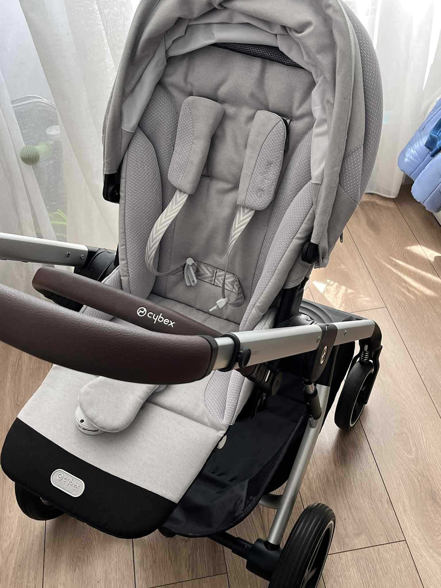 Cybex Balios S Lux 2023 + кош Cot S Lux Бебешка количка