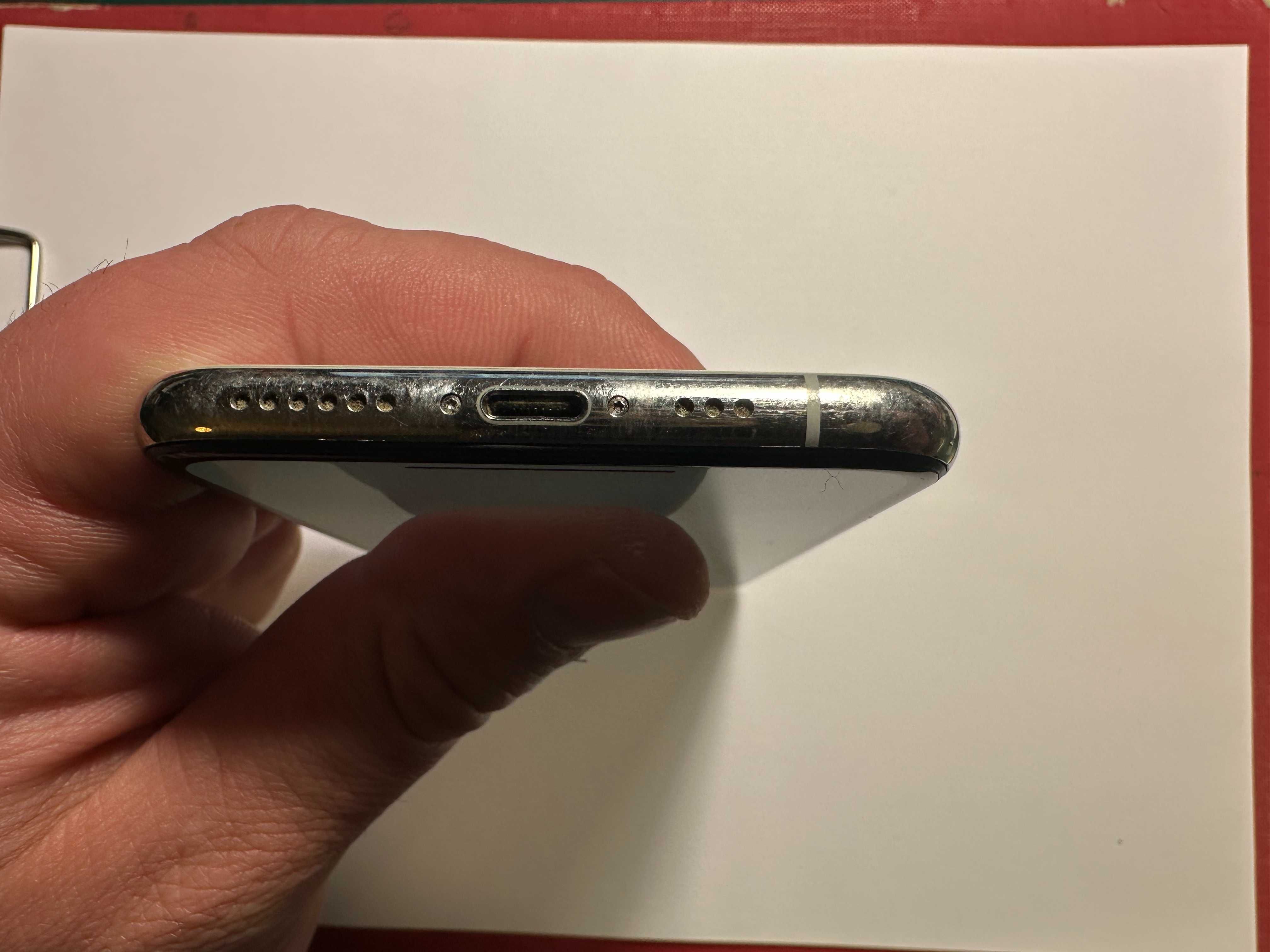 КАТО НОВ !!! iPhone XS - БЯЛ - 256GB - Отключен - 100% БАТЕРИЯ !!!