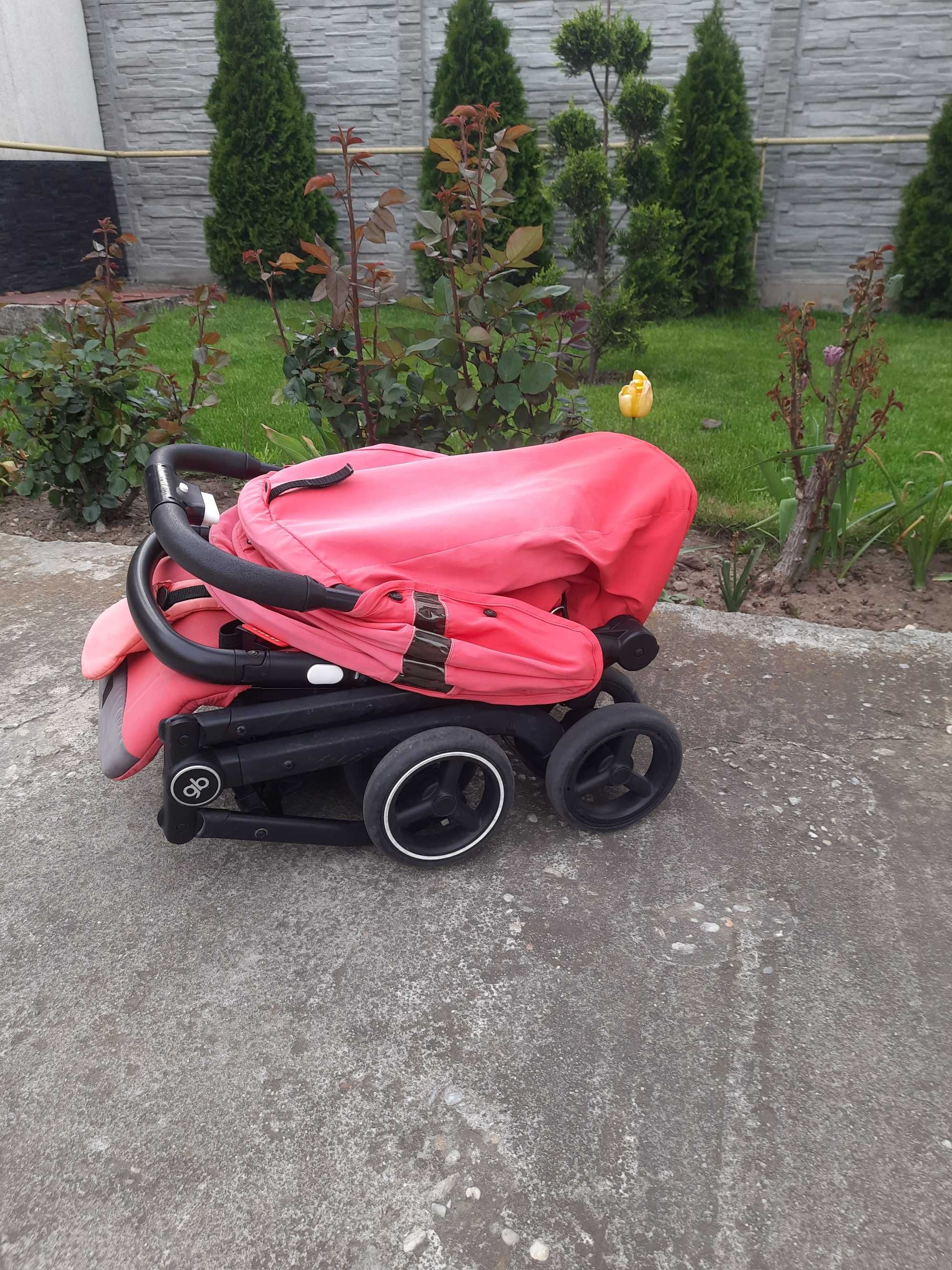 Vand carucior sport pliabil GB Qbit+ rosu