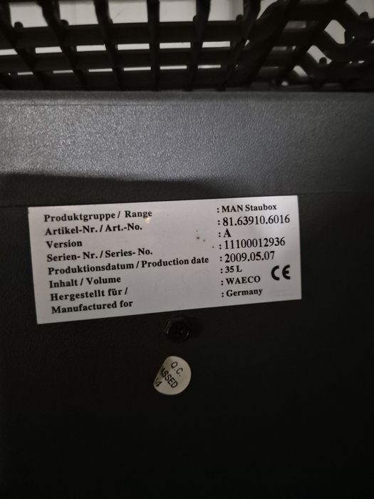 Хладилник за камион MAN