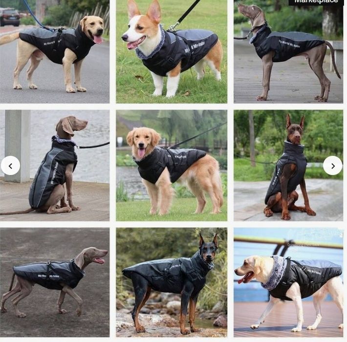 Топло зимно и водоустойчиво яке за кучета