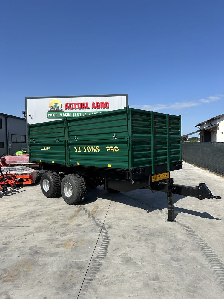 Remorca agricola 12 tone basculare 3 parti