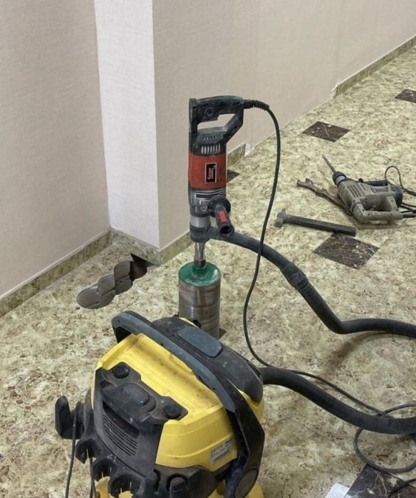 Алмазные бурение сверление  бетона в Астане -7 лет опыта