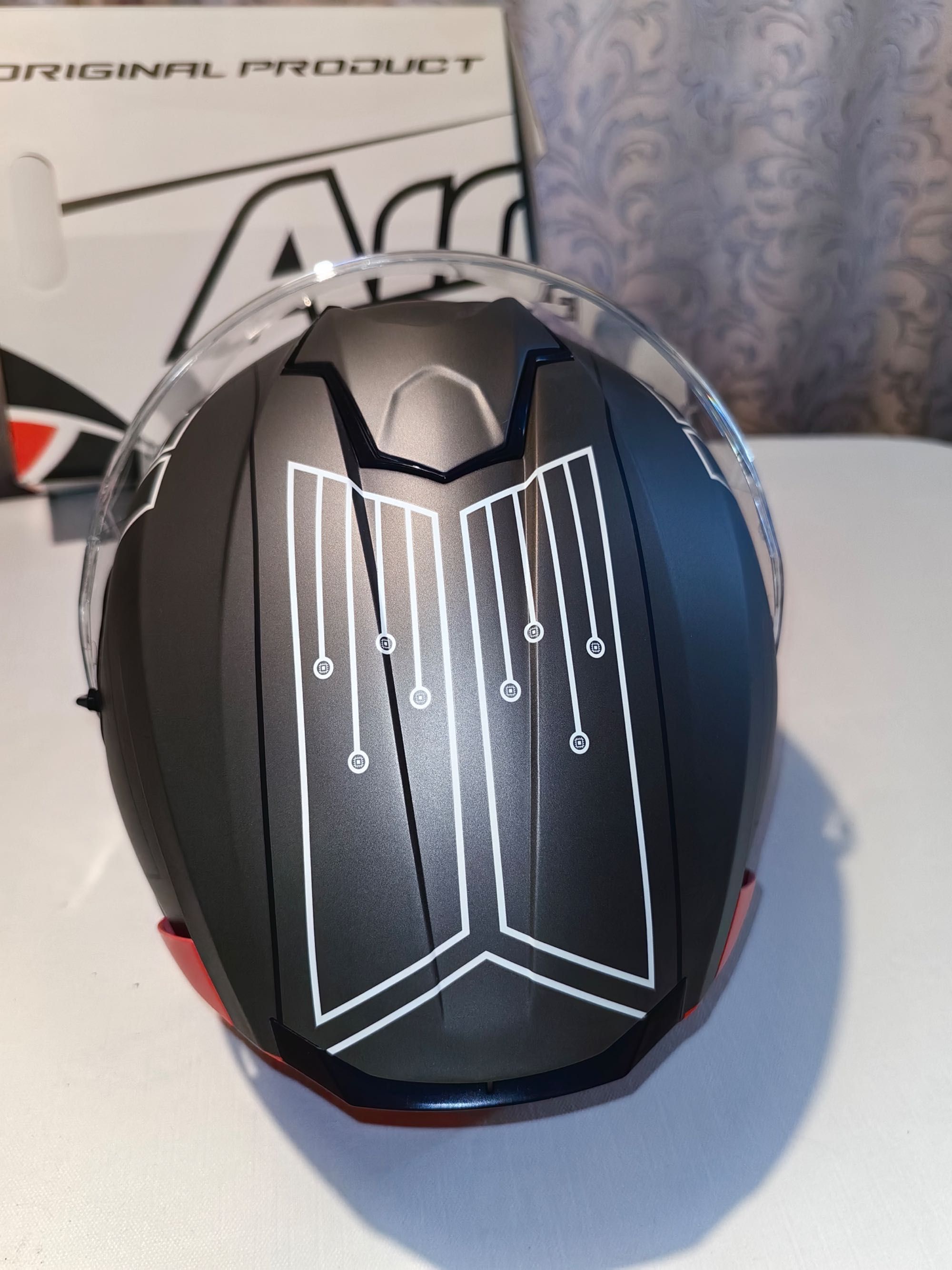 Каска за мотор Airoh SPARK CYRCUIT RED MATT