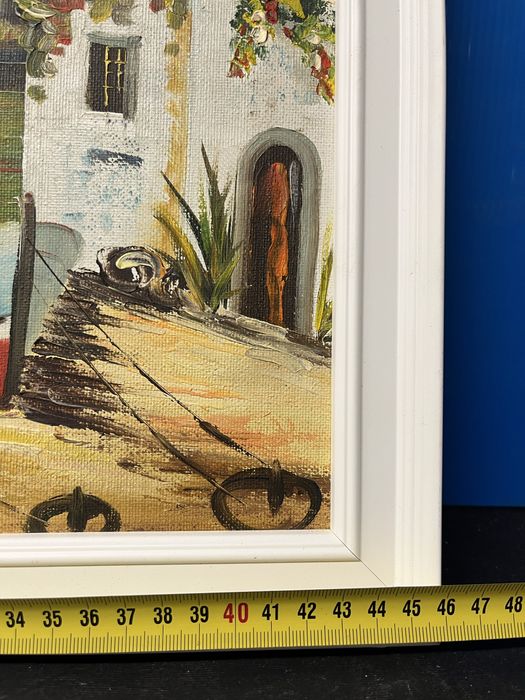 Картина-Морски пейзаж,залез