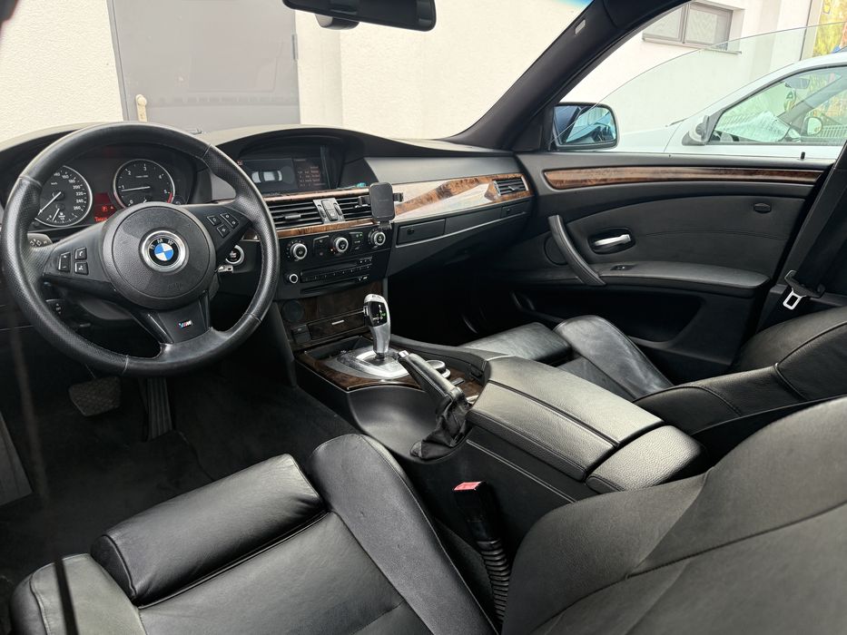 BMW Seria 5 E60 LCi/ 2008/ 520d/ Pachet M/ AUTOMAT Joystick