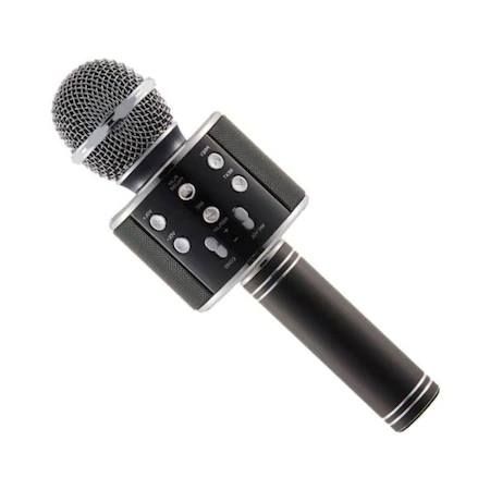 Microfon cu sistem karaoke si suport Bluetooth 4.1, wireless,cu boxa