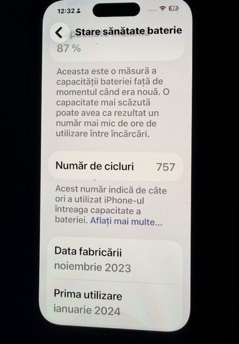 Iphone 15 in stare perfect