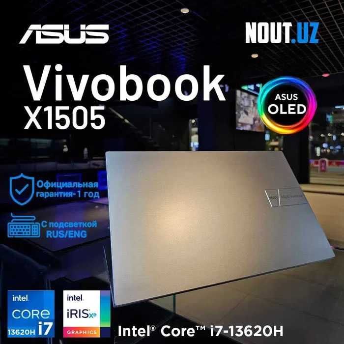Asus VivoBook X1505 OLED i7-13620H,16GB,512GB Магазин Nout.uz