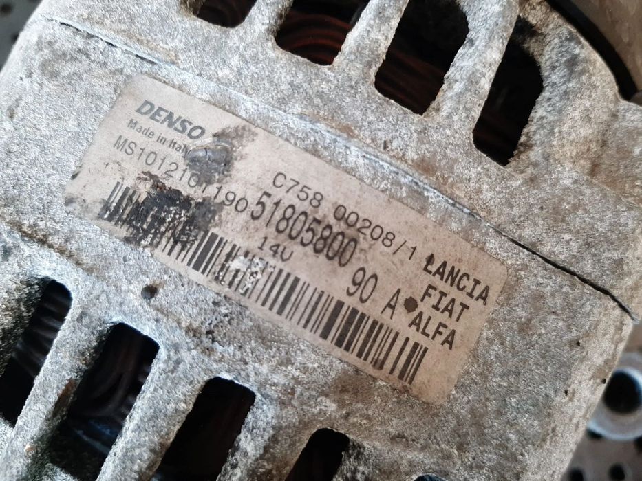 alternator 1.3 d 199a3000 lancia musa ypsilon 843 fiat grande punto 51805800