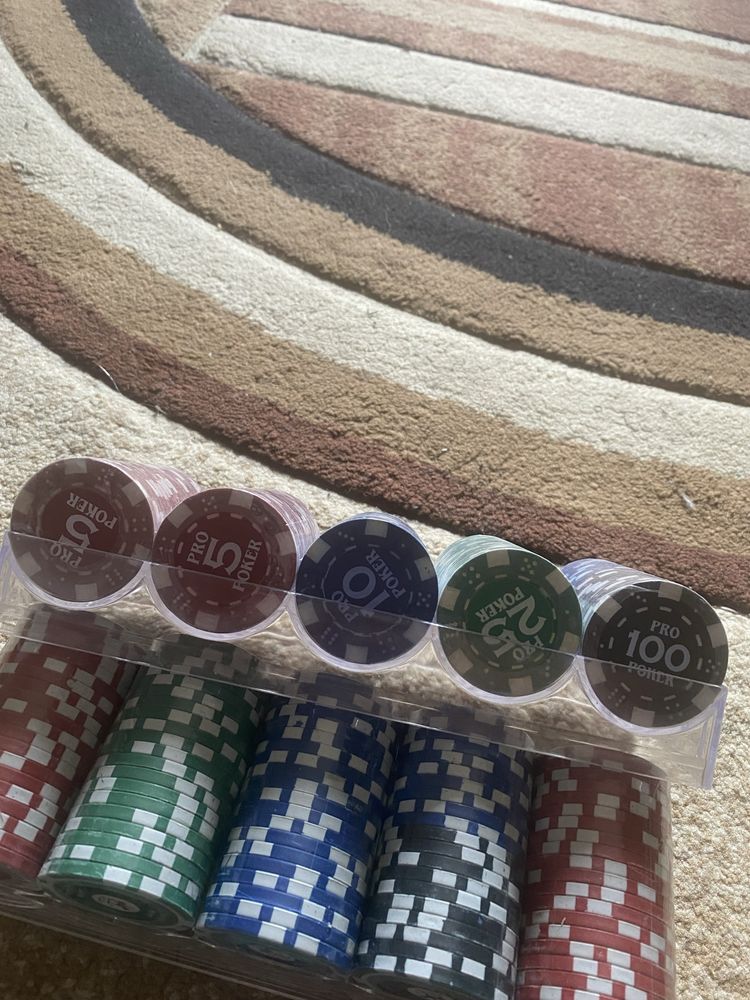 Jetoane poker “ProPoker” ceramica