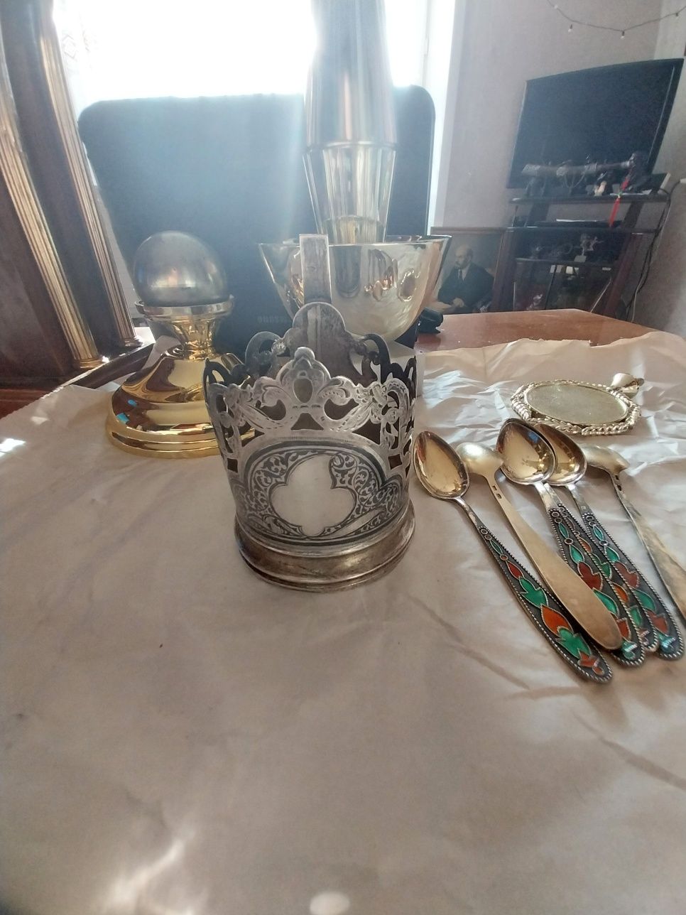 изделия из серебра