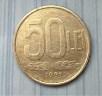 Moneda de 50 lei(1991)