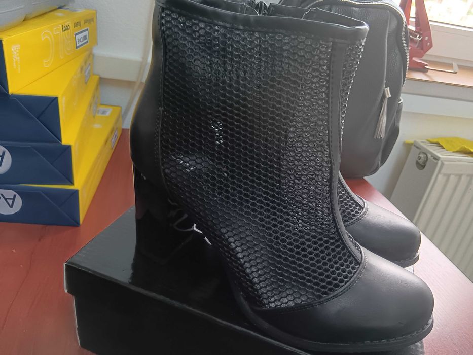 Botine  plasă  vară
