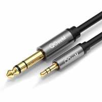 Cablu audio jack 3.5mm la jack 6.35mm, 3m Cod E357