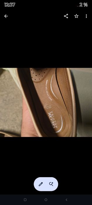 Pantofi Geox de piele