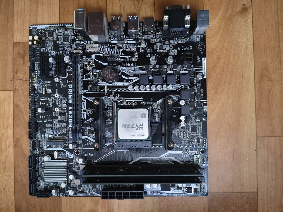 Ryzen 5 2600x + материнка am4