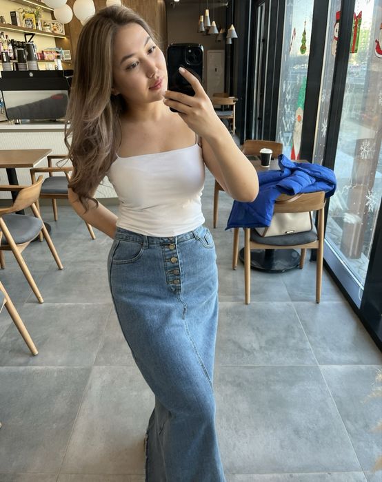 Юбка, длинная. Новый