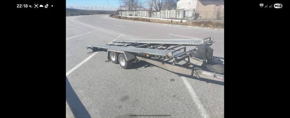 Самосвална Платформа за автомобили Pongratz