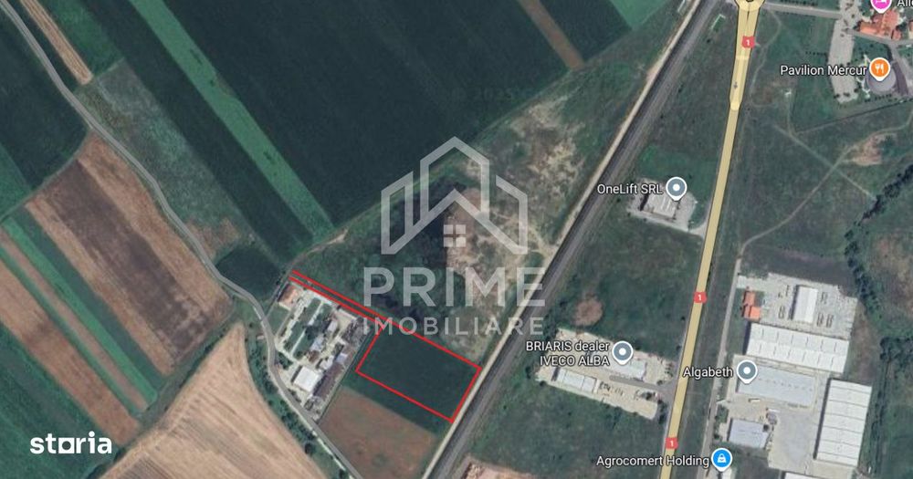 VANZARE - Teren Intravilan 14591 mp - VINTU DE JOS, DJ107C