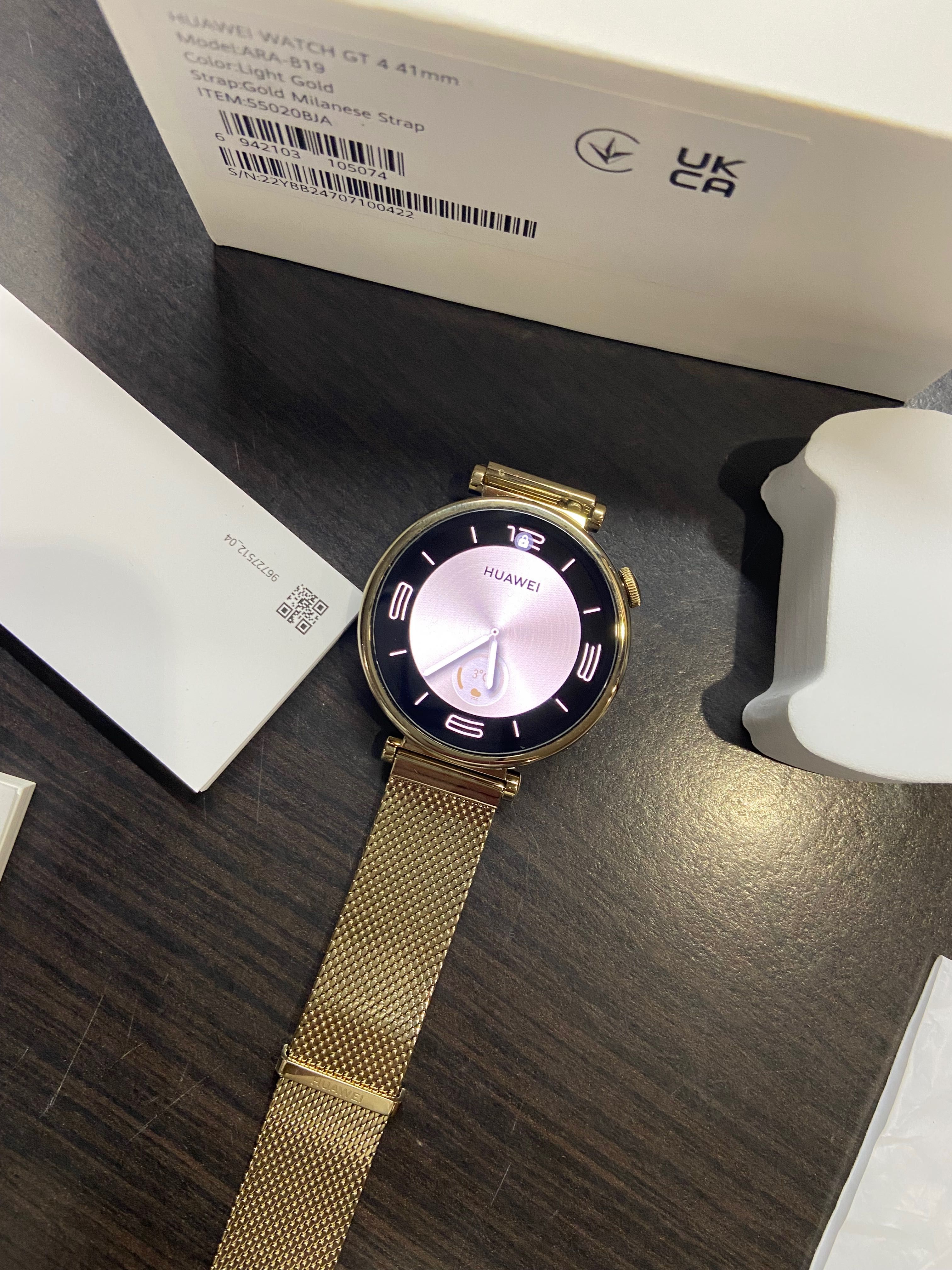 Смарт часовник Huawei Watch GT 4, 41 mm,