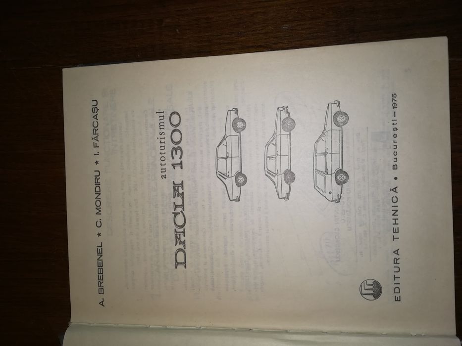 3 Manuale Dacia 1300