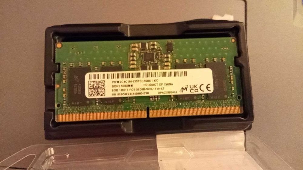 DDR5 8GB 5600 для ноутов