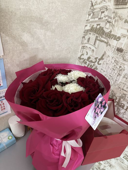 Свежие сегодняший цветы продам