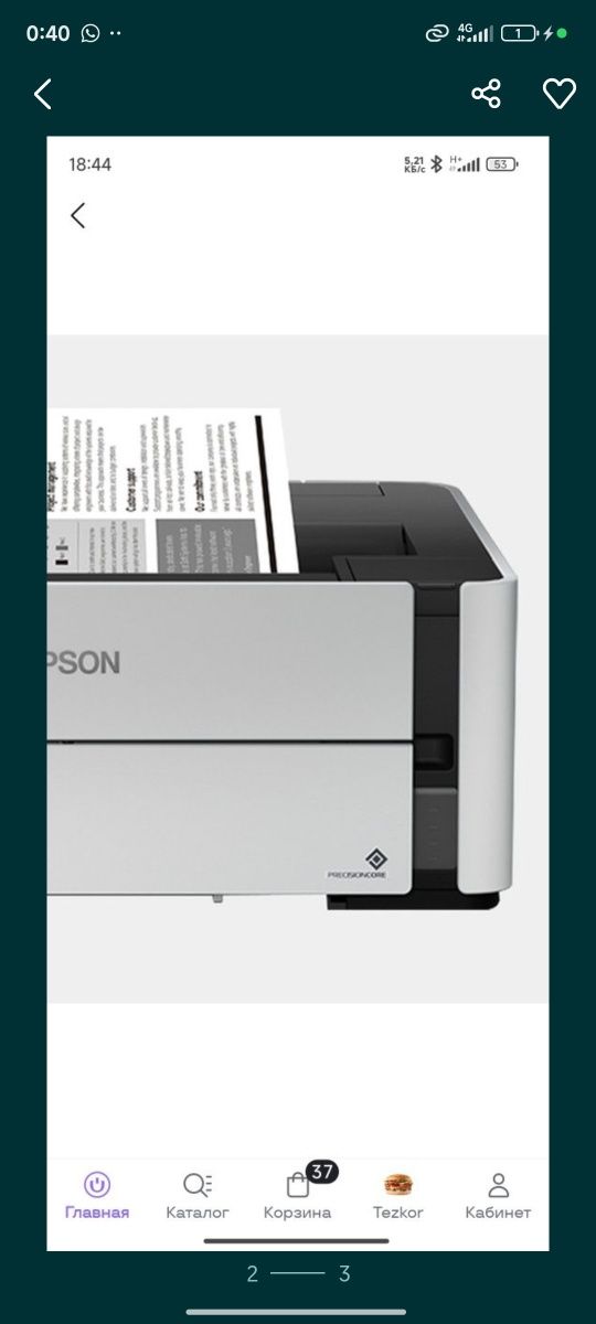 Epson 1170 ikitomonlama uradi