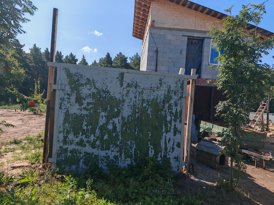 Ворота для гаража железные