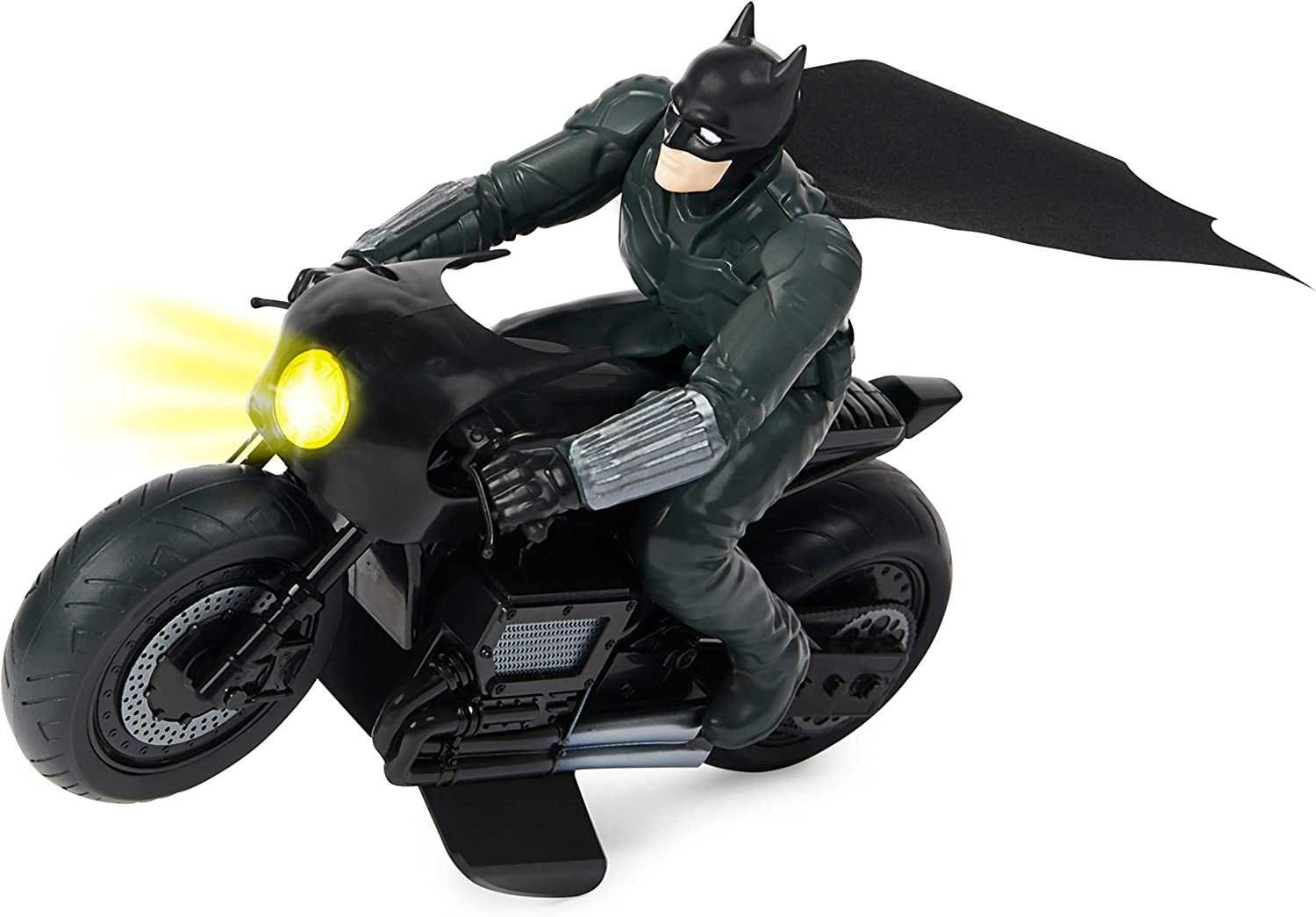 Мотор с Дистанционно Spin Master Batman Batcycle 1:10 с фигура Батман