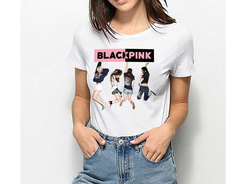 Тениски BLACK PINK Различни модели,цветове и размери