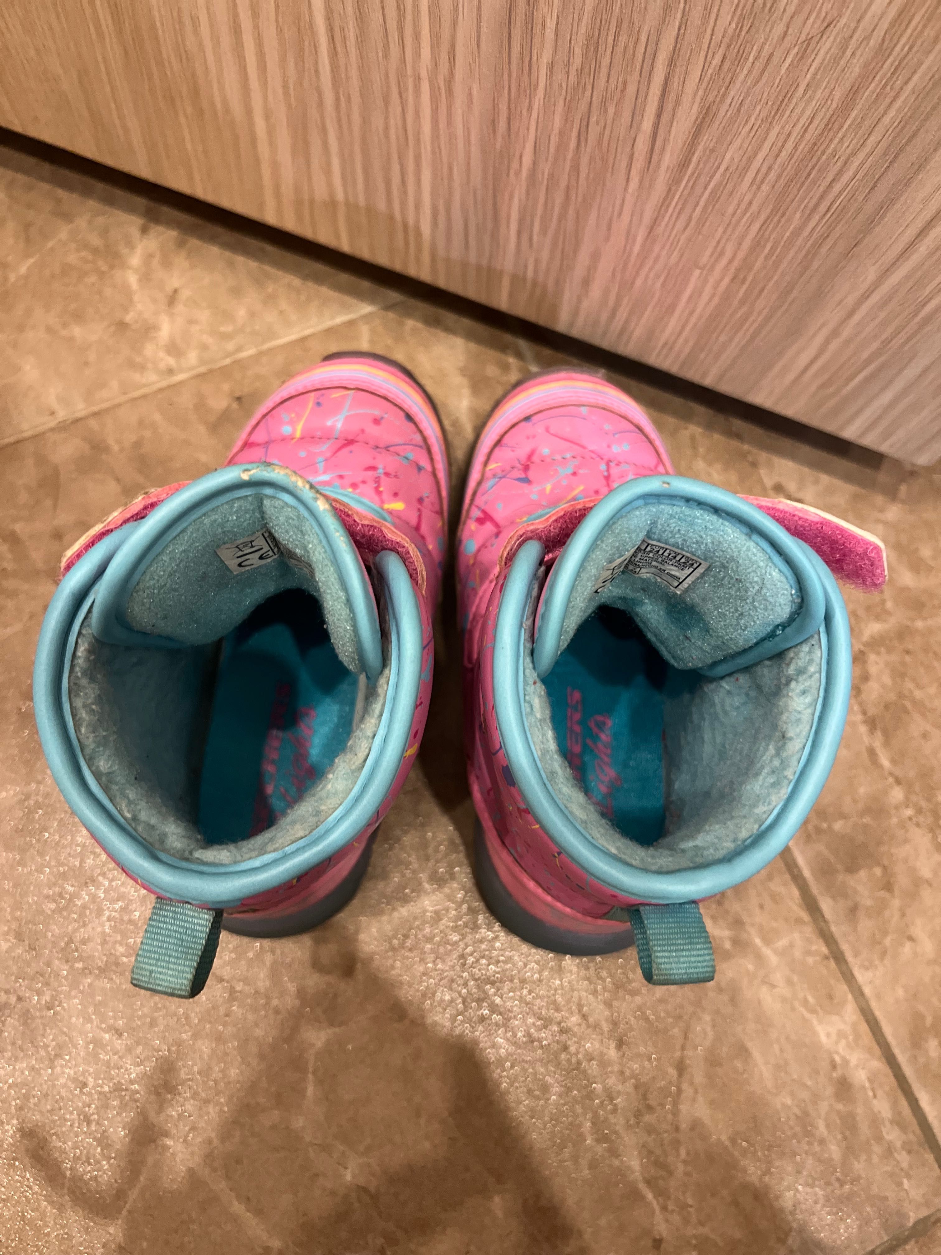 Светещи ботуши Skechers