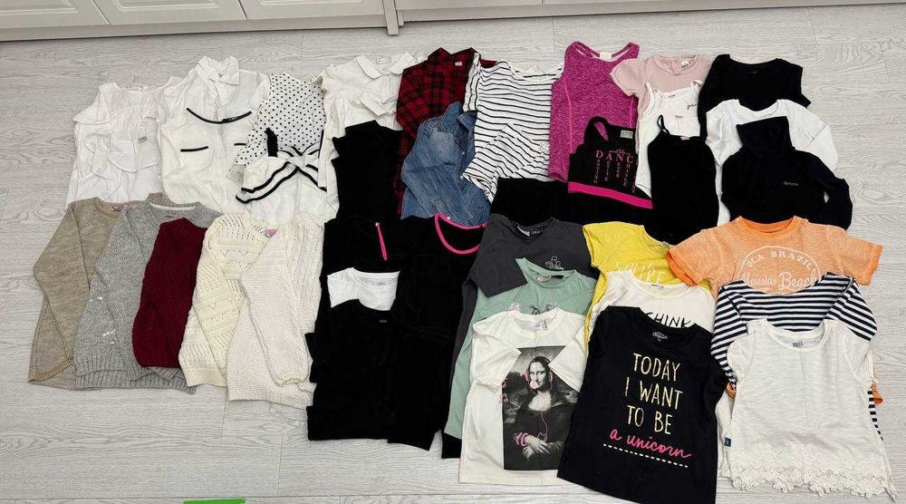 Лоты детской одежды NEXT, LC Waikiki, SOLO размер 5/8 лет