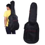 Husa chitara acustica, impermeabila, negru
