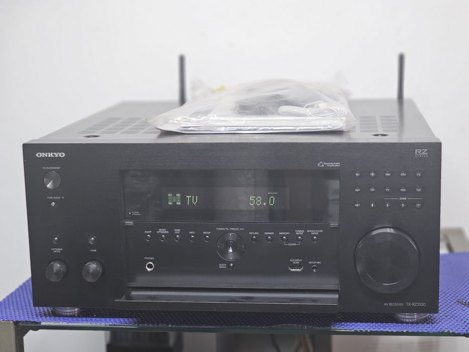 Receiver Onkyo TX-RZ3100 11.2 THX Dolby Atmos Wi-Fi  Bluetooth 200W