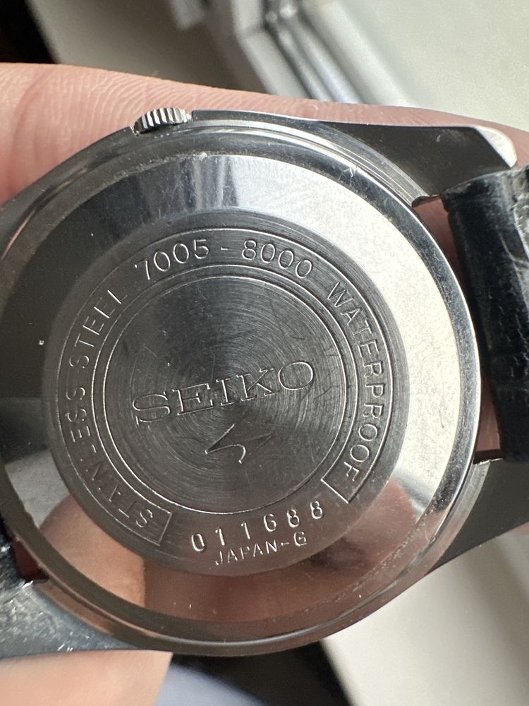 Ceas Seiko 7005-8000, automatic, denumit si baby king seiko