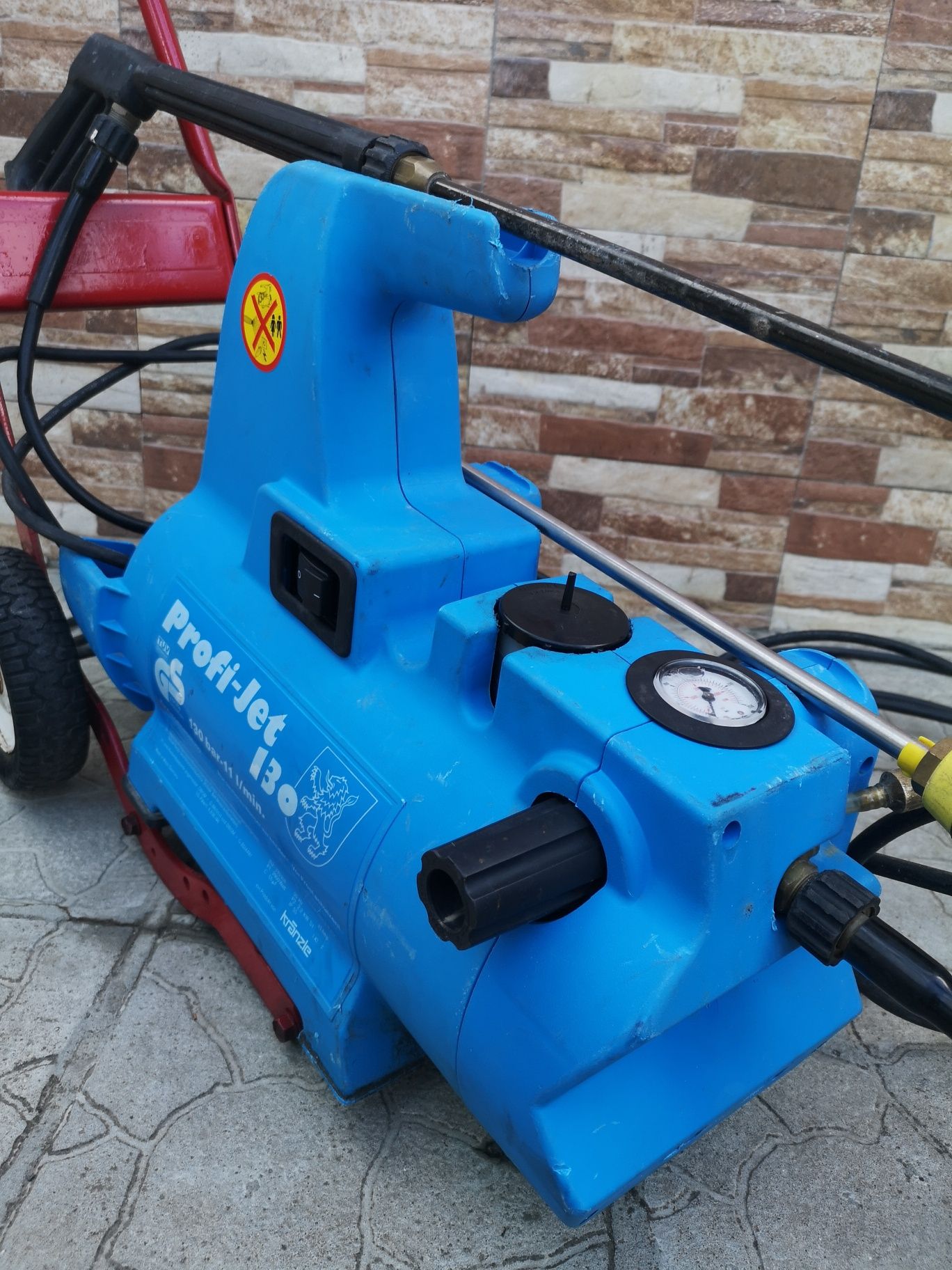 Водоструйка Kranzle 160 Profi 160bara Супер Силна Керамика на Помпата