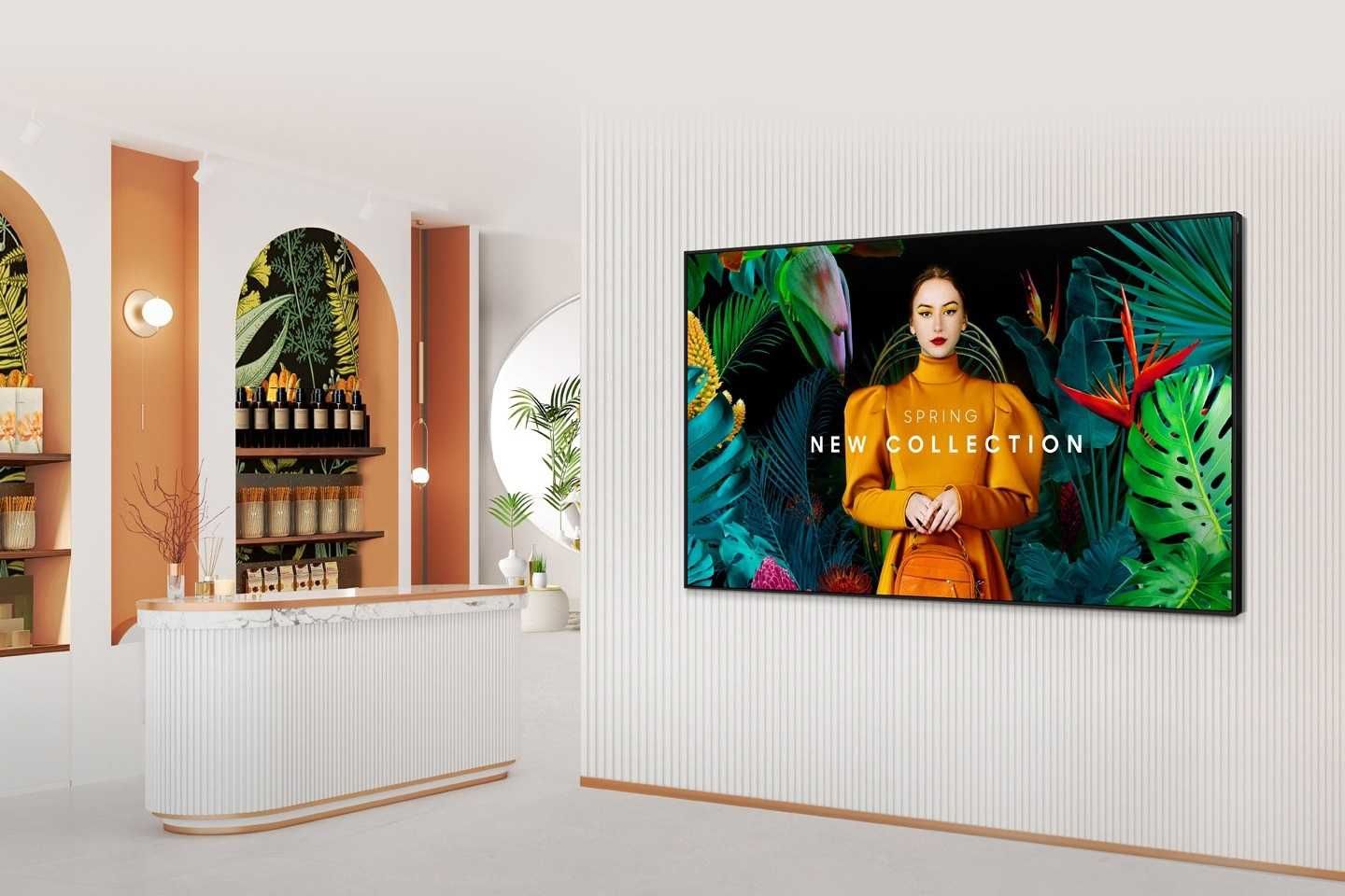 } Профессиональный дисплей Samsung 65" Crystal LH65QBCEBGCXCI VA/UHD