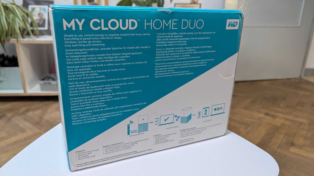 WD Cloud Home DUO fără HDD 20TB