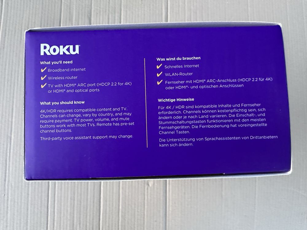 Roku Streambar | Dispozitiv de streaming 4K HDR